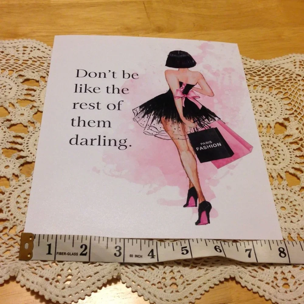 Fashionista Unique Wall art Prints